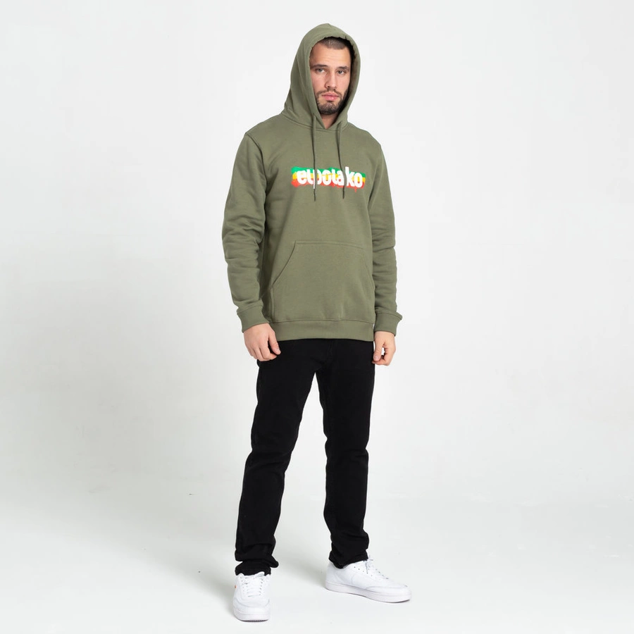 Bluza Z Kapturem El Polako Rasta Khaki