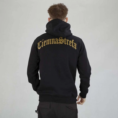 Bluza Hoodie Ciemna Strefa CS Gotyk czarno złota