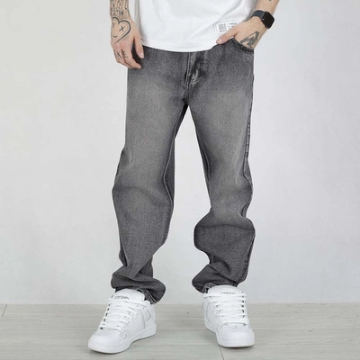 Spodnie Regular Prosto Jyng szare