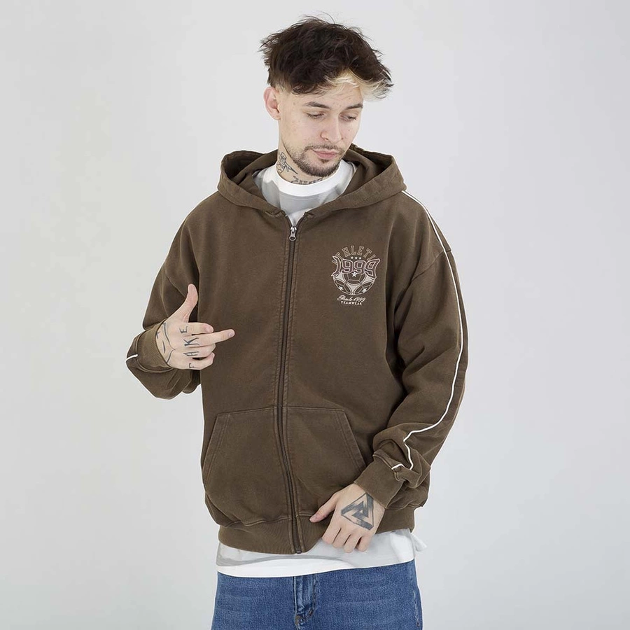 Bluza Prosto Hoodie Athletic brązowa