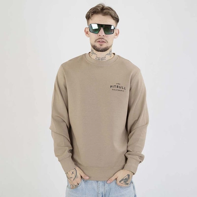 Bluza Pit Bull Crewneck Sampson beżowa