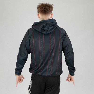 Bluza Patriotic Hoodie La Football czarno szara