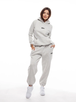 Bluza Nice View Brand Hoodie Small szara