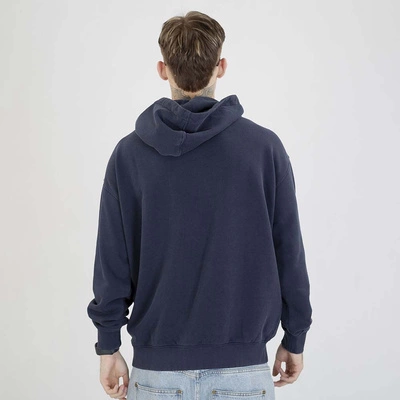 Bluza Prosto Hoodie Big Log sprana granatowa