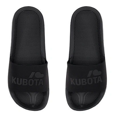 Kubota Klapki Wodoodporne Plain czarne