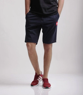 Biuro Ochrony Rapu-Red BorNew Krótkie Spodnie Granat