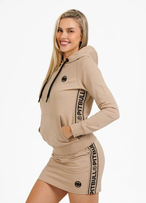 Bluza Pit Bull Hoodie French Terry La Canada beżowa