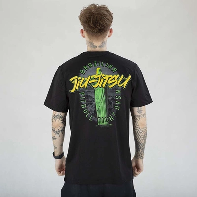 Koszulka Pit Bull BJJ Fight DVSN czarna