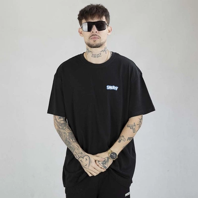 Koszulka Smerfy Baggy Graffiti czarna