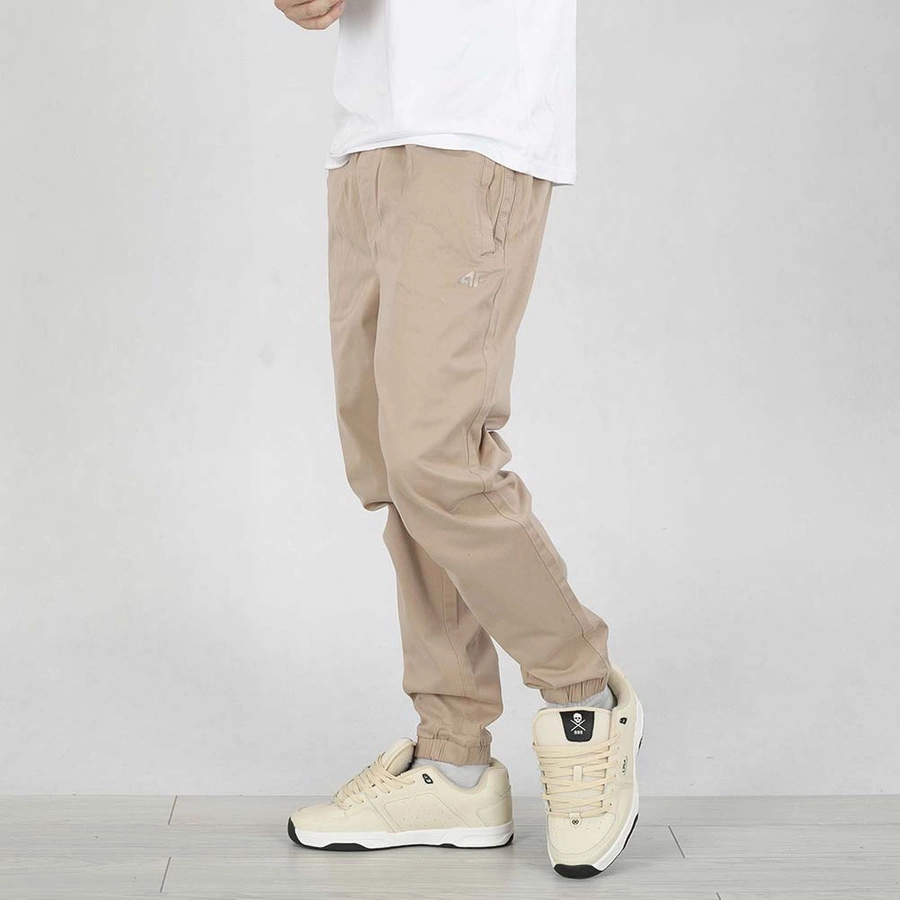 Spodnie Jogger Casual 4F M646 beżowe