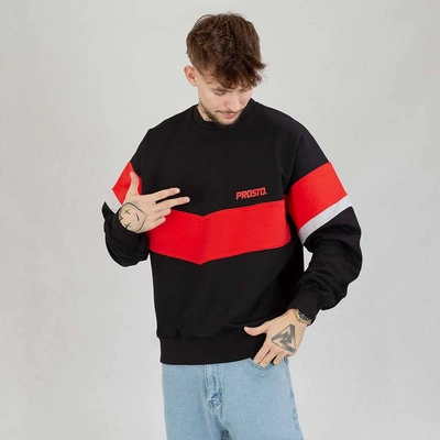 Bluza Prosto Crewneck Hooppler czarna