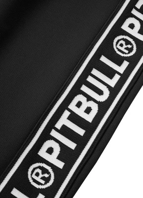 Spodnie dresowe Pit Bull Oldschool Tape Logo Terry Group czarne