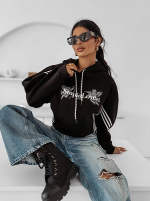 Bluza Olavoga Hoodie Viti czarna