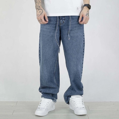 Spodnie Baggy I8 Denim BAG72 niebieskie