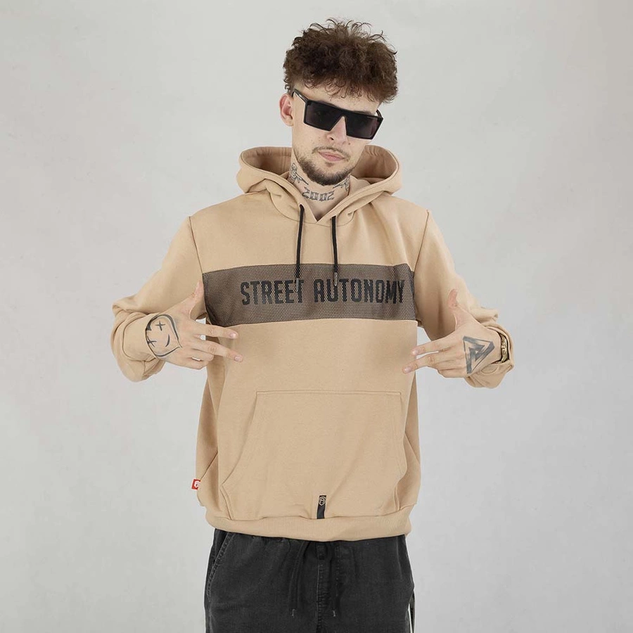 Bluza Street Autonomy Hoodie COM beżowa