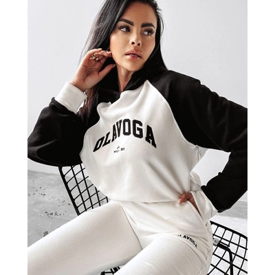 Komplet dresowy Olavoga Arizona ecru czarny