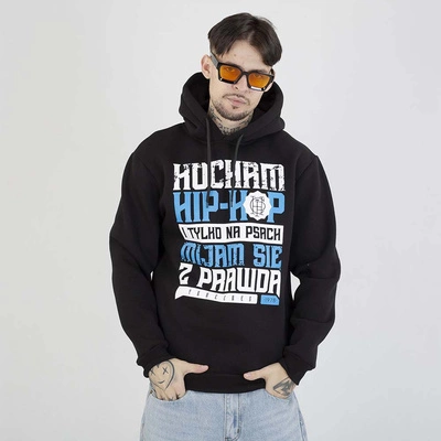 Bluza Chada Hoodie Kocham Hip Hop czarna