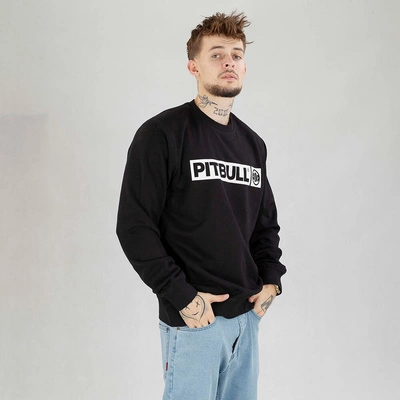 Bluza Pit Bull crewneck Terry Hilltop czarna