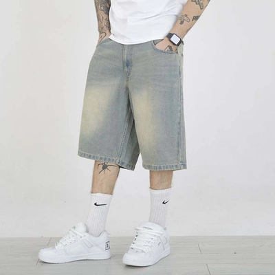 Spodenki Karl Kani OG Denim 60100001 niebieskie