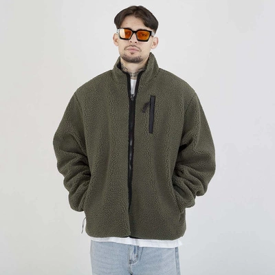 Kurtka Prosto Reverse Sherpa oliwkowa