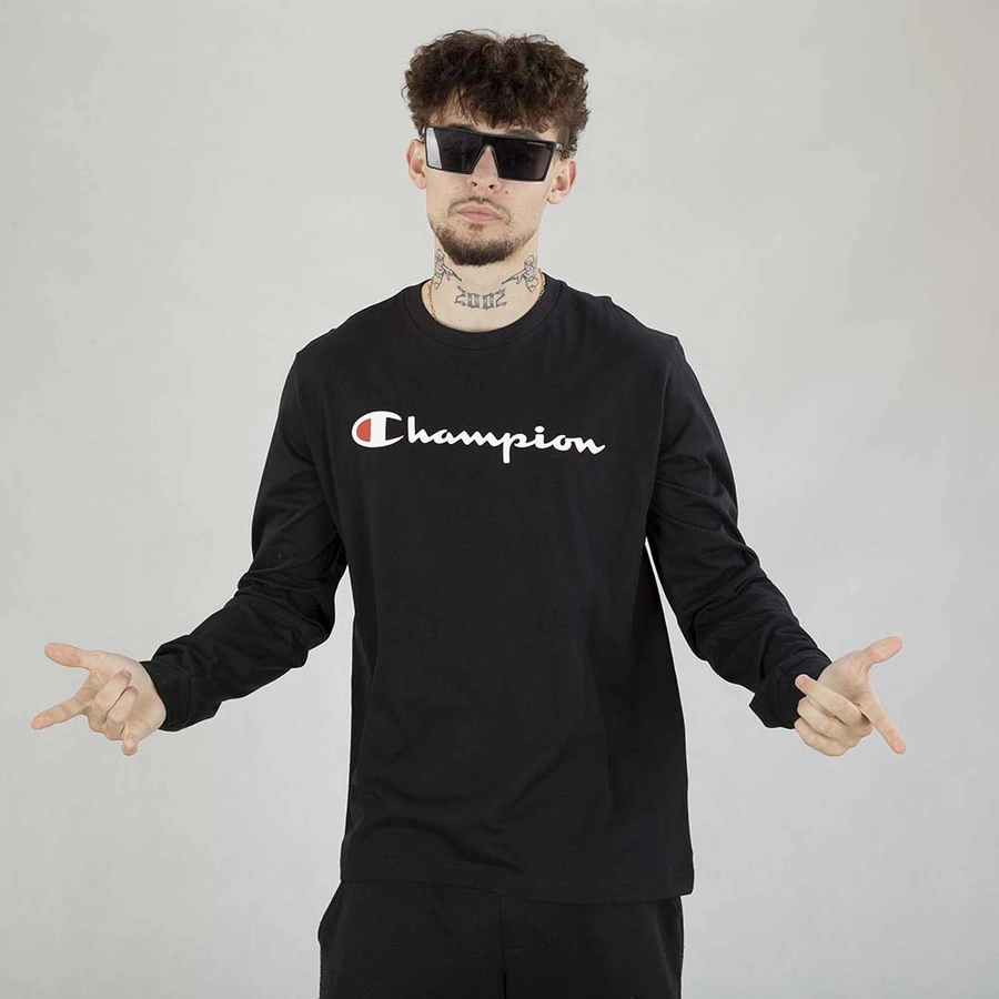 Longsleeve Champion 219207 czarny