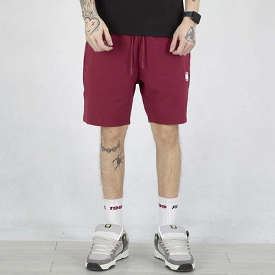 Krótkie spodenki Pit Bull Nugget bordowe