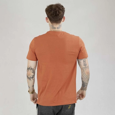 Koszulka 4F Regular M1156 pomarańczowa