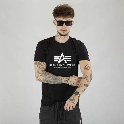 Koszulka Alpha Industries Basic 100501 czarna