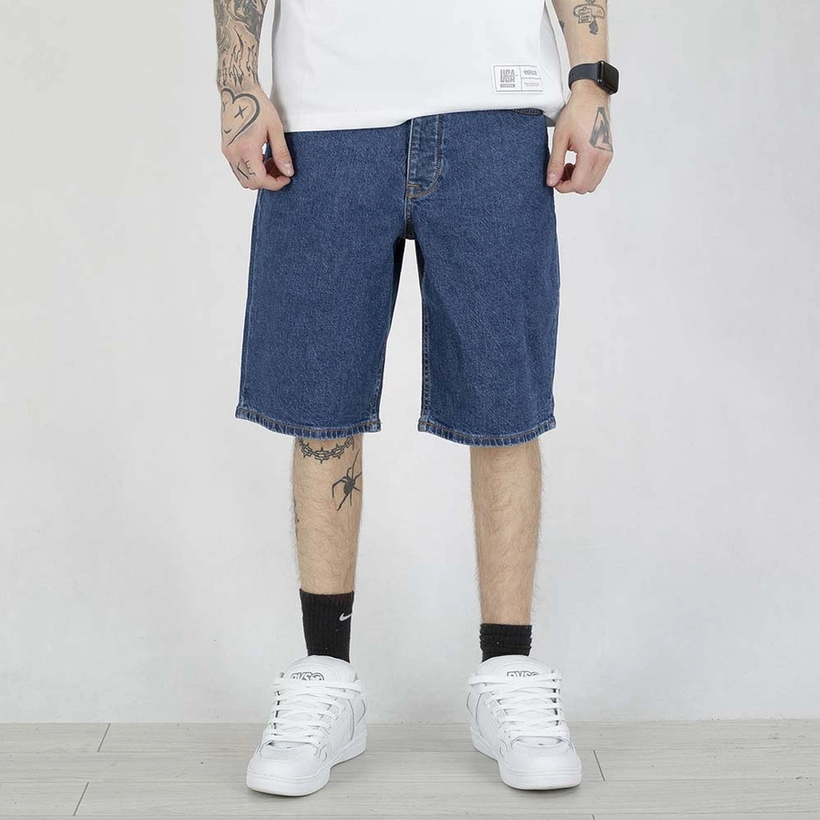 Krótkie Spodenki Homeboy X_Tra Baggy Washed Blue