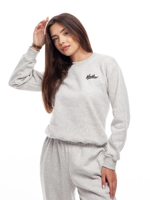 Bluza Nice View Brand Crewneck Small szara