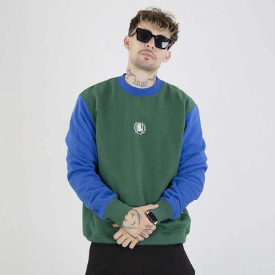 Bluza Diil Crewneck Small Double zielona chabrowa