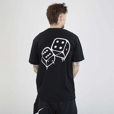 Koszulka Lucky Dice Baggy LD Melt czarna biała