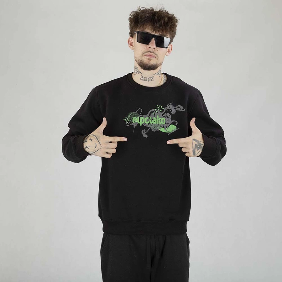 Bluza El Polako Crewneck Ep Ink czarna