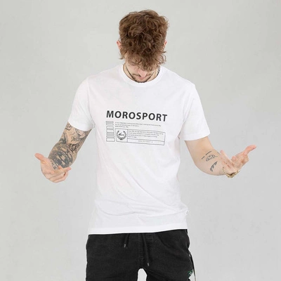 Koszulka Moro Sport Moro Rectangle Dark biała