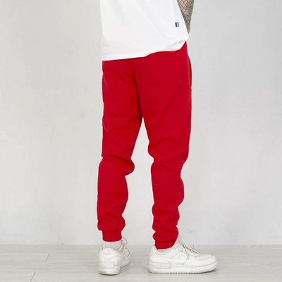 Spodnie dresowe Chada Proceder Kastet Mini Logo czerwone