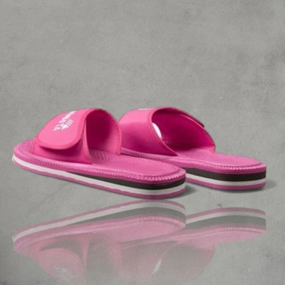 Kubota Klapki Rzep różowe