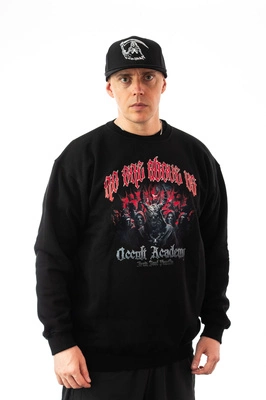 Bluza Brain Dead Familia Crewneck No One Above Uu czarna