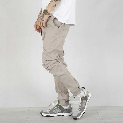 Spodnie Jogger Jigga Wear Crown beżowe