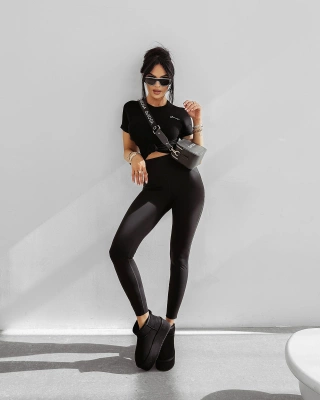 Koszulka Olavoga Fioery czarny