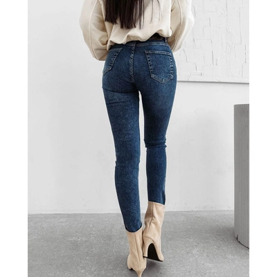 Spodnie Damskie Olavoga Noon niebieskie