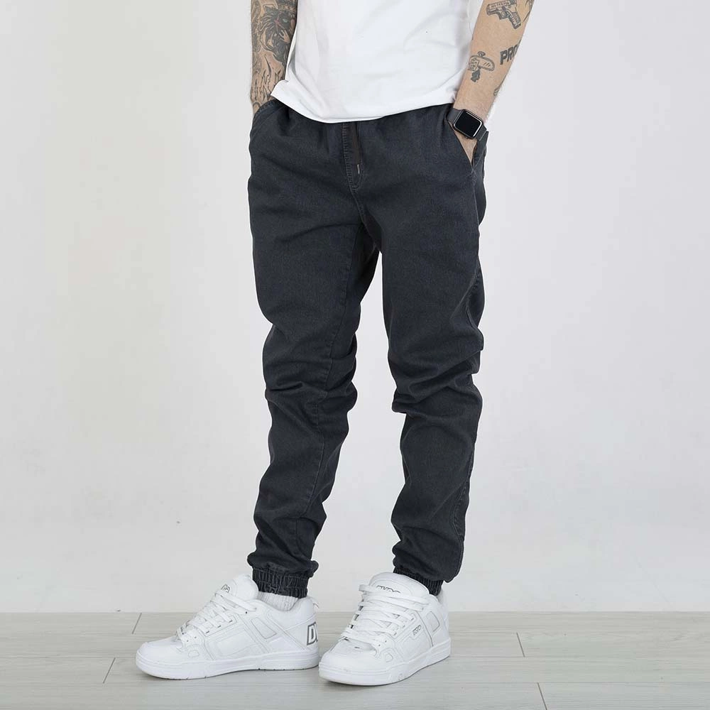 Spodnie Grube Lolo Dymek Back Haft grey