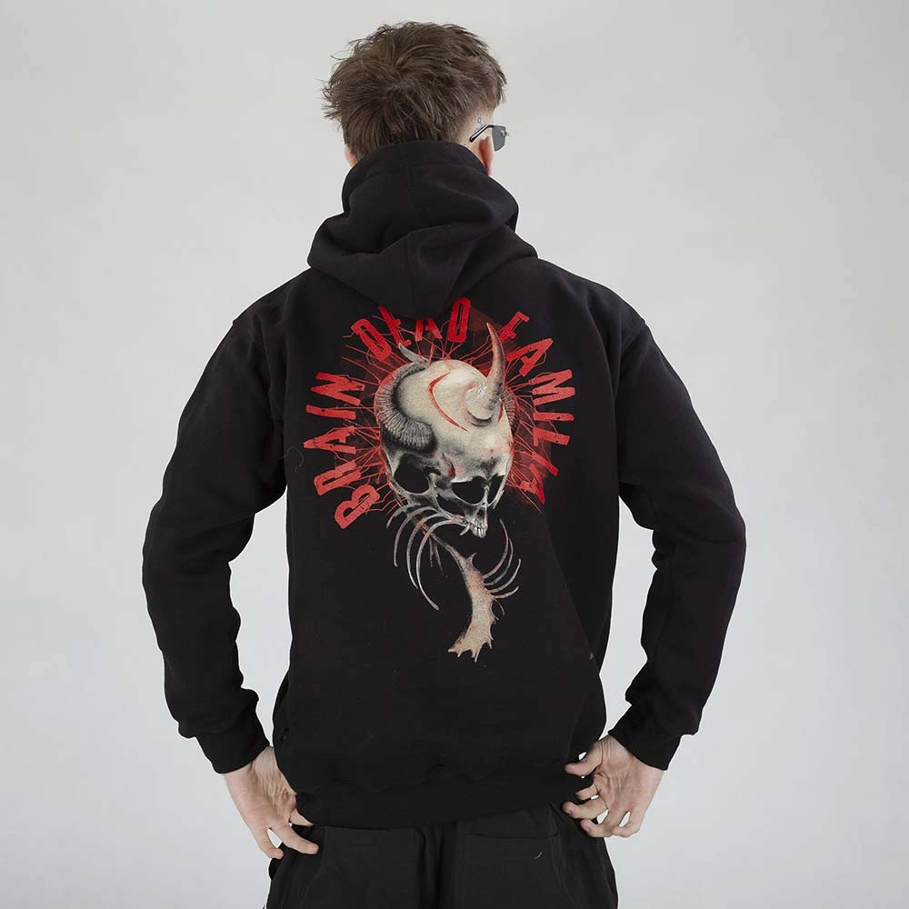 Bluza Brain Dead Familia Skull czarna