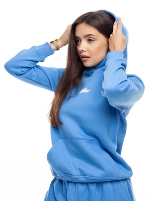 Bluza Nice View Brand Hoodie Small niebieska