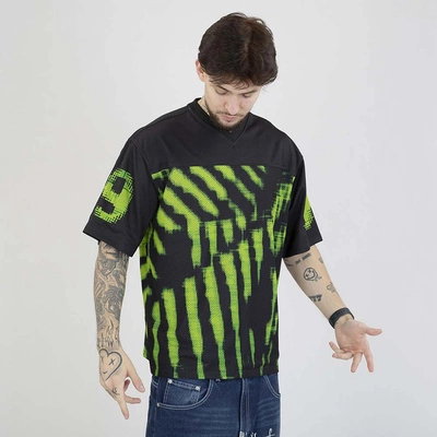 Koszulka Stoprocent Jersey Bullet czarny zielony