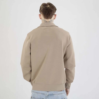 Bluza Pit Bull Crewneck Zip Sampson beżowa