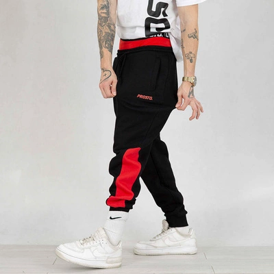 Spodnie dresowe Prosto Criso czarne