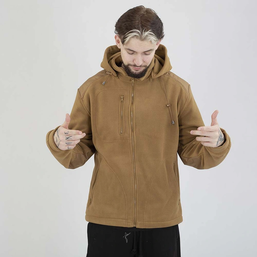 Bluza Niemaloga Polar Zip beżowa