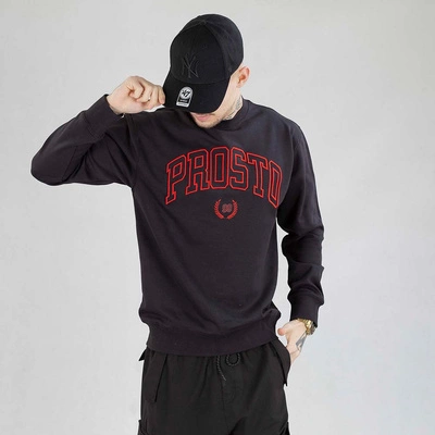 Bluza Prosto Crewneck Varsity czarna