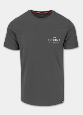Koszulka Pit Bull Slim Fit USA Cal grafitowa