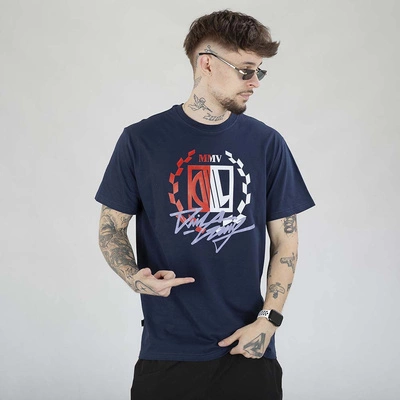 Koszulka Diil Laur Gang biała błękinta